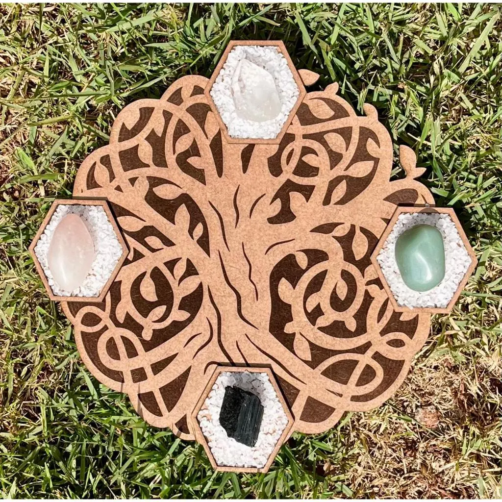 Gradeamento de cristais Radar Maior de Jorge Mozo